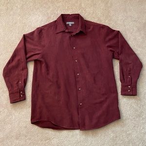 red tresyouman button-up